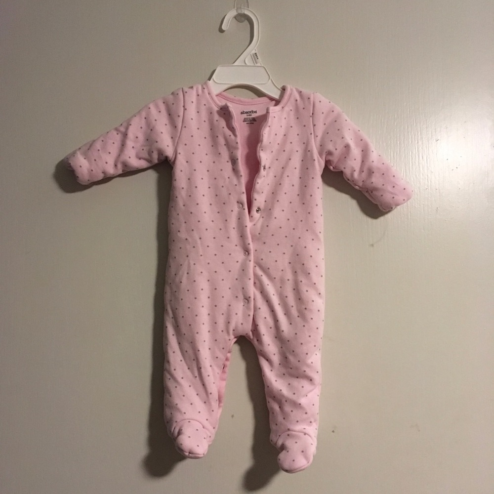 Pink Winter Footie